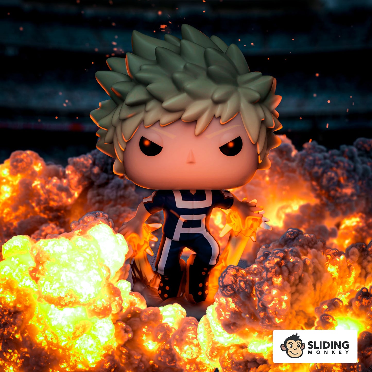 Funko Pop! Animation: My Hero Academia - Katsuki Bakugo Training Special Edition Multicolor limited availability Vinyl Figure #1313