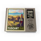 MyPuzzle Italy  Tuscany: Terra Del Vino  Vintage Poster - enhanced 500 Piece Jigsaw Puzzle for mature-themeds