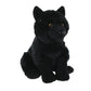 Wild Republic Wolf Plush Toy - Black 12" Stuffed Animal, Kids Gifts, Cotton Model 23075