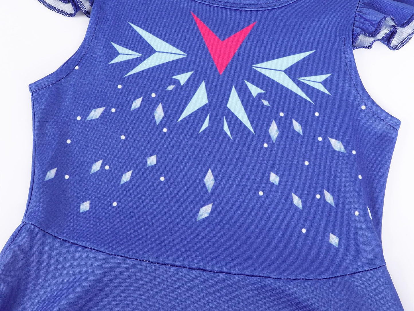 Sukyfecde Princess Costume Dress For Toddler Girls Halloween Cosplay Birthday Dress Up Role Play Outfits Size 7-8 Dark Blue