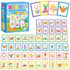 Gisgfim 50 Pairs Memory Matching Game Easter Concentration Memory Games Card For Kids Learning Educational A Fun & Fast Easter E