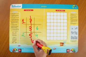 Skillmatics Educational Game : Skill Games | Reusable Activity Mats With 2 Dry Erase Markers | Gifts & Learning Tools For Ages 6 And Up