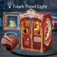 Fsolis Book Nook Kits, Diy Miniature House Room Kit For Adults Activity Puzzle Booknooks Bookshelf Alley Decor Gifts For Women Teenagers (Amazing Toys Store)