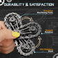 Cool Sprockets Fidget Bike Chain Hand Roller For Anxiety Relief, Assemble Fidget Spinner Ring Toy For Gift, Metal Fingertip Spin