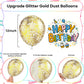 Pastel Balloons, 65 Pcs Pastel Color Balloons, Macaron Balloons Mit Glitter Gold Confetti Balloons For Easter Balloon Arch, Colo