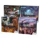 Magic: The Gathering - Final Fantasy Scene Box Bundle - All 4 Scene Boxes | Garland at The Chaos Shrine, Children of Fate, The S