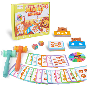 D-Fantix Addition And Subtraction Games, Math Games For Kids, Math Manipulatives Games For Kindergarten Elementary 1St 2Nd 3Rd G