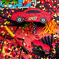 4 Pcs 15.7 Inch Race Car Piñata With Pull Strings, 3D Car Piñata With Blindfold Bat Confetti Double Sided, Race Cars Photo Booth Props For Boy Race Car Theme Birthday Baby Shower Party Supplies