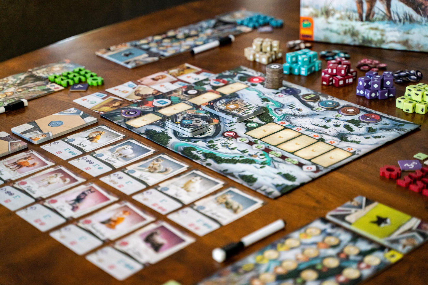 The Fox Experiment Board Game - Breed And Evolve Your Foxes! Strategy Game, Fun Family Game For Kids And Adults, Ages 10+, 1-4 Players, 60 Minute Playtime, Made By Pandasaurus Games