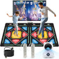 Tucraew Dance Mat, Electronic Dance Mat For Tv With Hd Camera, Wireless Double User Dance Mat With Game Controller, Non-Slip Dan