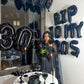 Black Number 60 Balloon 40 Inch, 60 Number Balloons, 60Th Black Birthday Decorations, 60 Year Old Women Men Party Supplies