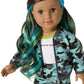 American Girl Truly Me 18-Inch Doll #89 With Hazel Eyes, Brown Hair W/Highlights, And Tan Skin In Camo Outfit, For Ages 6+