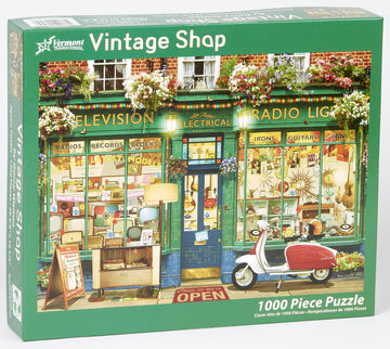 Vermont Christmas Company Vintage Shop Jigsaw Puzzle 1000 Piece