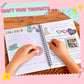 Eduman Pink Diy Journal Kit For 8-12 Years Old Girls - Ideal Birthday Gift For Kids, Diary & Scrapbooking Supplies Set With Arts & Crafts Tools For Recording Memories And Creative Expression