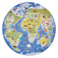 Ridley'S Endangered World 1,000-Piece Jigsaw Puzzle – Circular Animal Puzzle With Informational Image About Different Endangered Animals, Sturdy Storage Tube Included – Makes A Great Gift