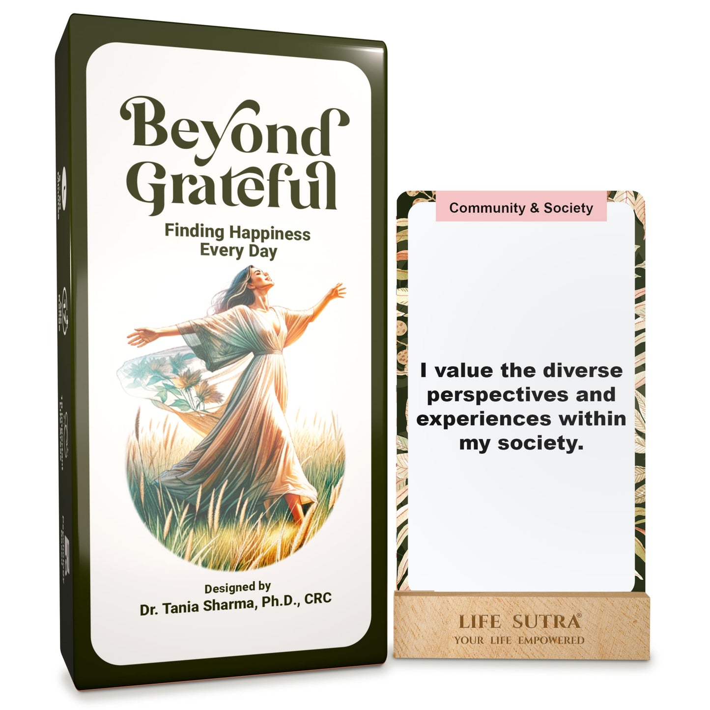 Beyond Grateful: 80 Psychologist-Designed Gratitude Cards, Journaling Prompts And Activities. Use Them To Transform Daily Life With Positive Affirmations And Mindfulness Prompts.