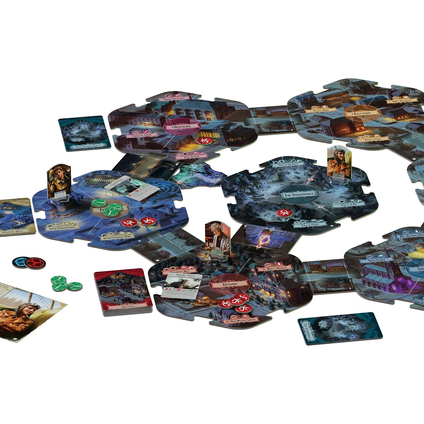 Arkham Horror Secrets Of The Order Board Game Expansion - New Investigators, Scenarios, And Horrors! Cooperative Mystery Game, A