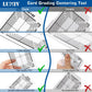 Luxiv Card Grading Centering Tool Kit, Card Center Tool With 30X Magnifying Implement, 2 Pcs Clean Cloth, Centering Guide Center