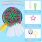 Oun Nana Bubble Wands Set, 12 Pcs Large Bubble Wands With Tray For Kids, Giant Bubble Wands Bubble Makers Bulk For Kids Summer Outdoor Bubble Party Favors