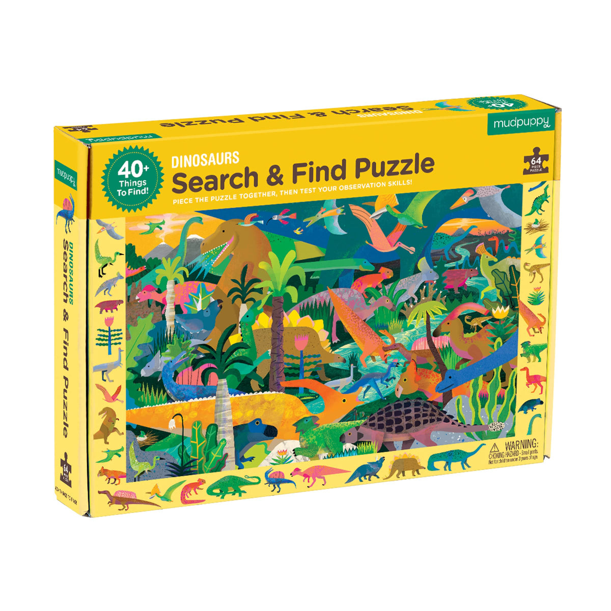 Search & Find Dinosaur Jigsaw Puzzle