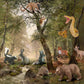 Bretoyin Forest Animal Figure Realistic Playset 10Pcs Woodland Animal Figurines Toys Set Cake Toppers School Project Diorama Mod