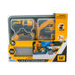 CAT Dig N' Build Concrete Playset - 12 oz Compound in Yellow Storage Container, Ideal Construction Toys for Kids