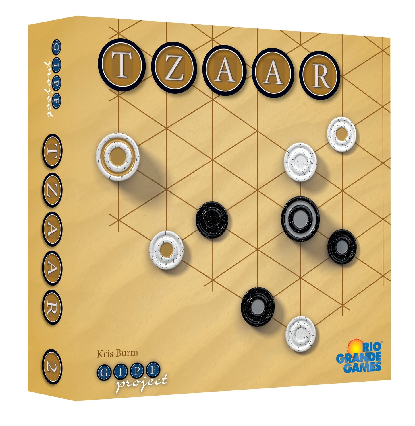 Rio Grande Games Tzaar Board Game - Cardstock, Model 113278