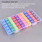 16MM Standard 6 Sided Dice Set, 50 Pieces Colorful Dice for Board Games, Classroom Math Bulk Game Dice, Make Entertainment More
