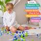 Kub Planet - Magnetic Building Set For Kids, Stem Educational Toys For 3+ Year Old Boys And Girls, Space Planet Blocks