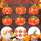 Chiisong 24 Sets Pumpkin Crafts Kit DIY Tissue Paper Sign Crafts for Back to School Fall Harvest Thanksgiving Religious Christia