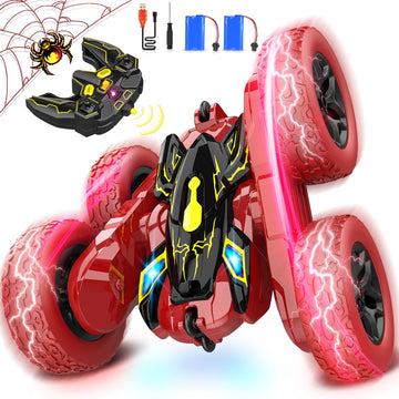 JovialToyz Remote Control Toys for Ages 5-7 Boys RC Stunt Car Outdoor Toy for 3 4 5 6 7 8 9 10 Year Old Boy Girl Toddler Gifts 3