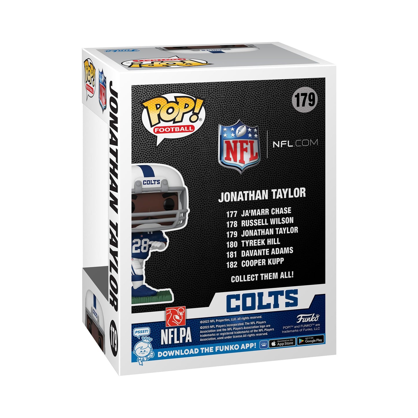 Jonathan Taylor (Indianapolis Colts) Nfl Funko Pop! Series 10