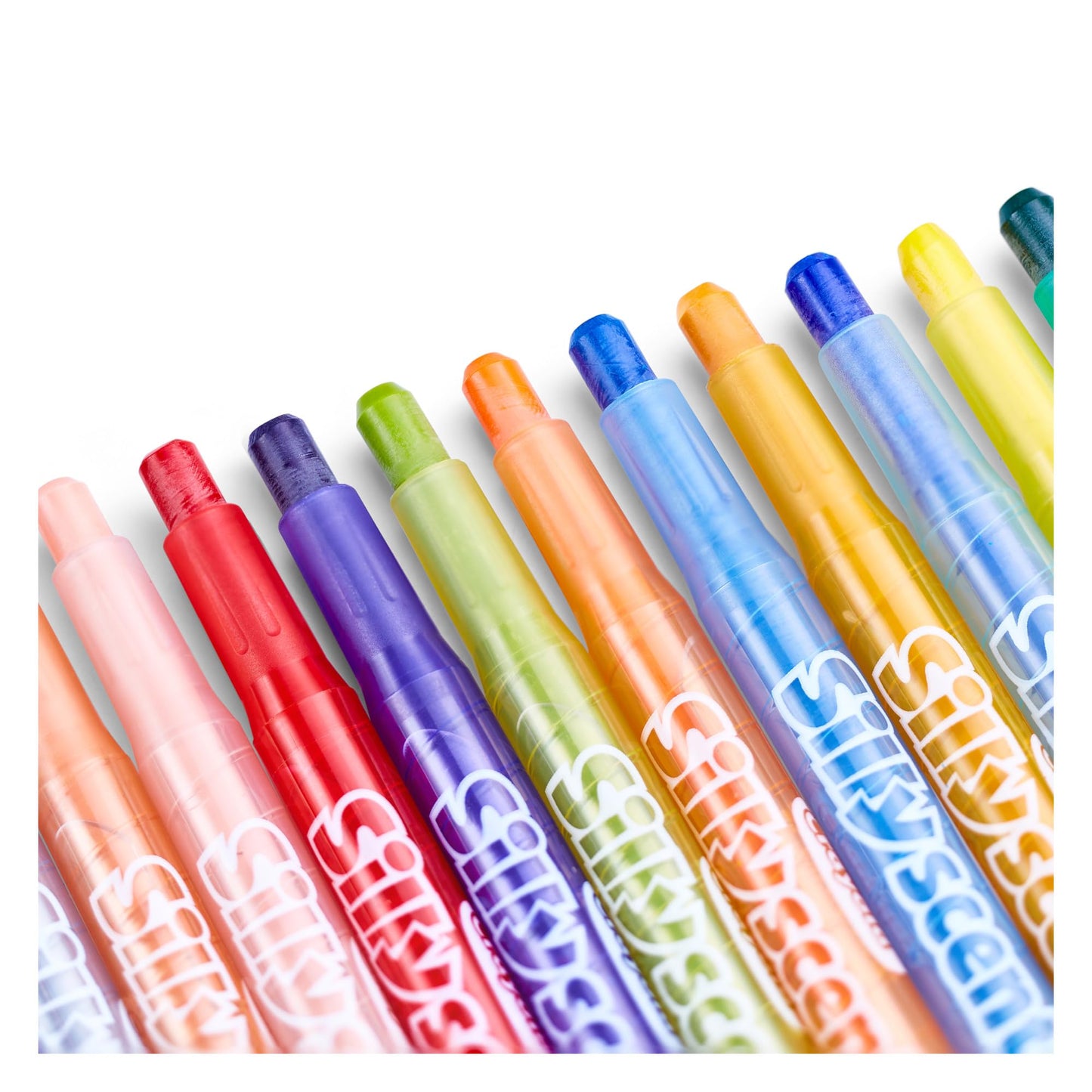 Crayola Silly Scents Smash Ups Mini Twistables Crayons, 24 Count, Multicolor, Wax