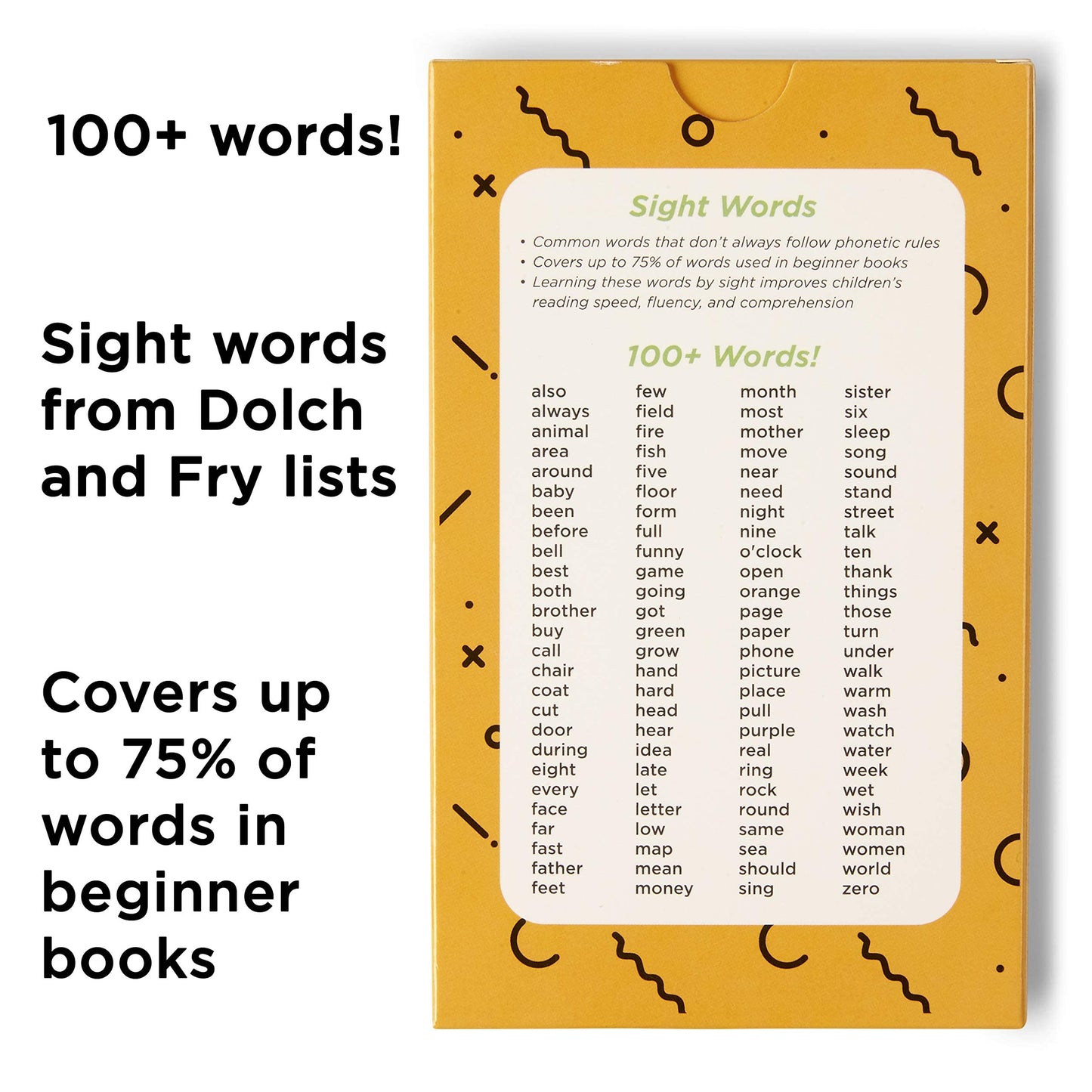 Think Tank Scholar 1St Grade Sight Words Flash Cards (First Grade) Pack - 100+ Dolch & Fry (High Freqency) Sight Word - Learn To Read, Site Words Learning For Kids Ages 5,6,7 & 8, Homeschool/Classroom