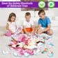 45Pcs Shimmery Unicorn Floor Puzzles For Kids Ages 3-5, Jumbo Jigsaw Puzzles For Kids Unicorn Puzzle For Toddlers Age 3+ Year Ol