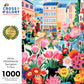 Cross & Glory 1000 Piece Jigsaw Puzzle - Petal Promenade, Large Size, Satin Finish, Spring Hues, Model CG-M-069