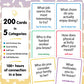 TALKING POINT CARDS 200 Resilience Conversation Starter Cards - Develop Trust & Connection - Twine - Talking_Point_Resilience_UK_FBA
