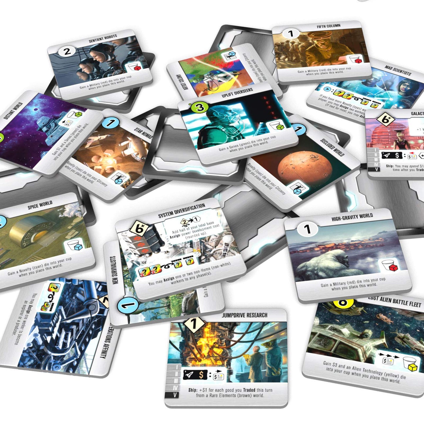 Rio Grande Games Roll For The Galaxy Board Game