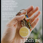 Pinch Me Therapy Dough Locket Combo - Holistic Aromatherapy Stress Relieving Putty - .3Oz Clip-On Locket Scent + 3Oz Dough Melon