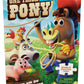 Goliath One Trick Pony Game w/ 24pc Puzzle - Round Up Animals Before Cowboys Spinning Lasso Ropes You in - Includes 24-Piece Pu