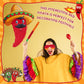 Lewtemi Red Chili Piñata - Small Cardboard Pepper Decoration for Birthday, Cinco De Mayo Fiesta Party with Stick, Blindfold, Confetti Set