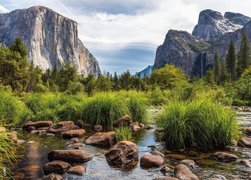 Beduke Jigsaw Puzzles 1000 Piece - Every Piece Is Unique - Yosemite National Park For Adults Thick Sturdy Cardboard Precise Interlocking Family Game Puzzle Age 14+