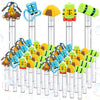 30 Pcs Bubbles Party Favors Mini Bubble Wands Tube Bulk Theme Maker Goodie Bags Stuffer Prizes Birthday Gift For Solution(Campin