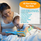 Boxiki Kids Talking Activity Book - Interactive Sound Book with 5 Learning Activities for Ages 2+ - Blue, Plastic, Model 1