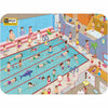 Abyz Wooden Jigsaw Puzzle  Big Swimming Pool Playset For Fun Educational & Little Explorers, 36Pieces Fun Games With Multicolo