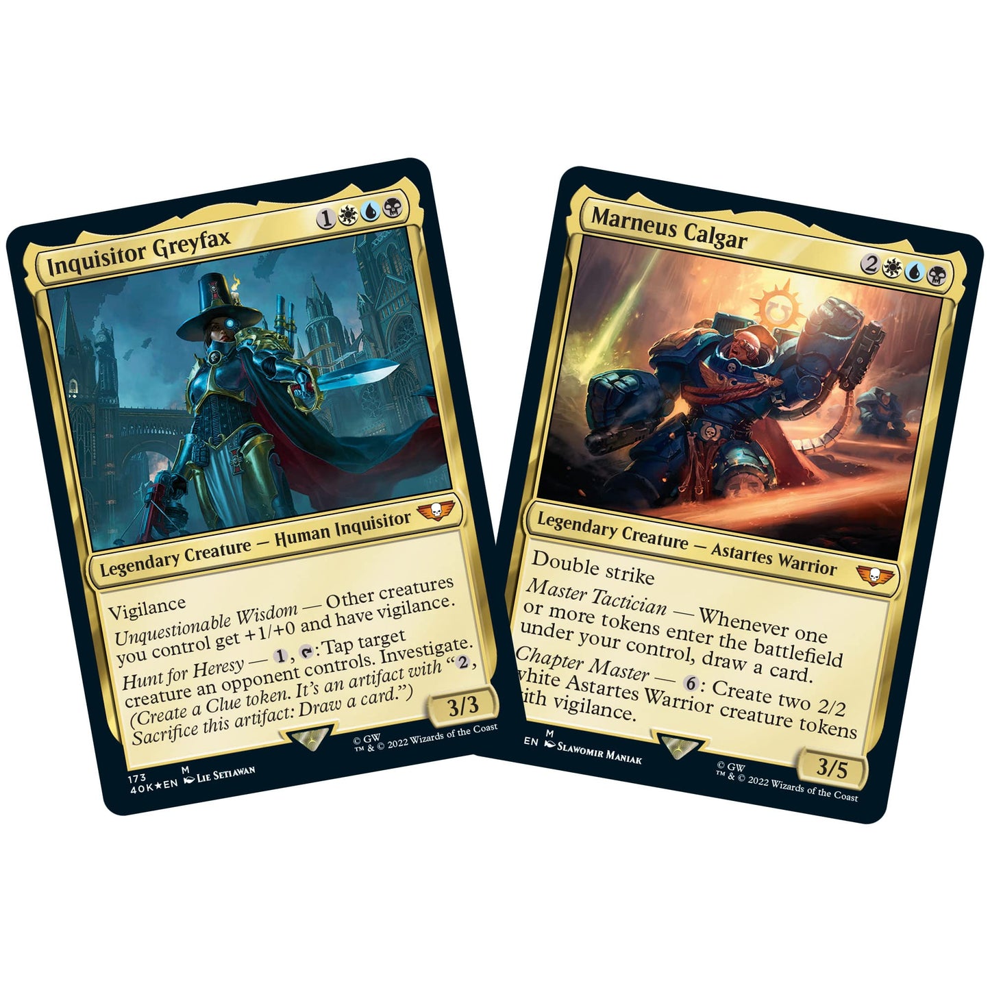Magic The Gathering Commander Deck - Warhammer 40,000 Forces of the Imperium, Multicolor, Cardstock, Model D07880000