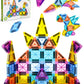 LADFAR 50 Piece Magnetic Tiles for Kids, STEM Toys Building Set, Age 3+