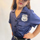 Kakalver Kids Police Officer Costume Girls Cop Costume For Halloween Police Dress Up Party Police Gifts