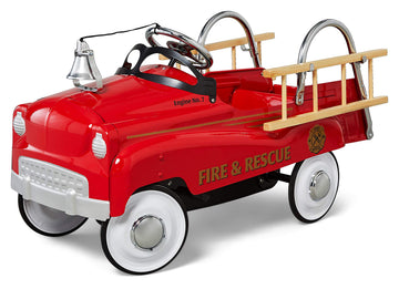 Kid Trax Classic Pink Pedal Car For Girls, Ages 3-5, Durable Steel, 60Lbs Max, Easy Assemble, Indoor/Outdoor Ride-On Toy, Toddle