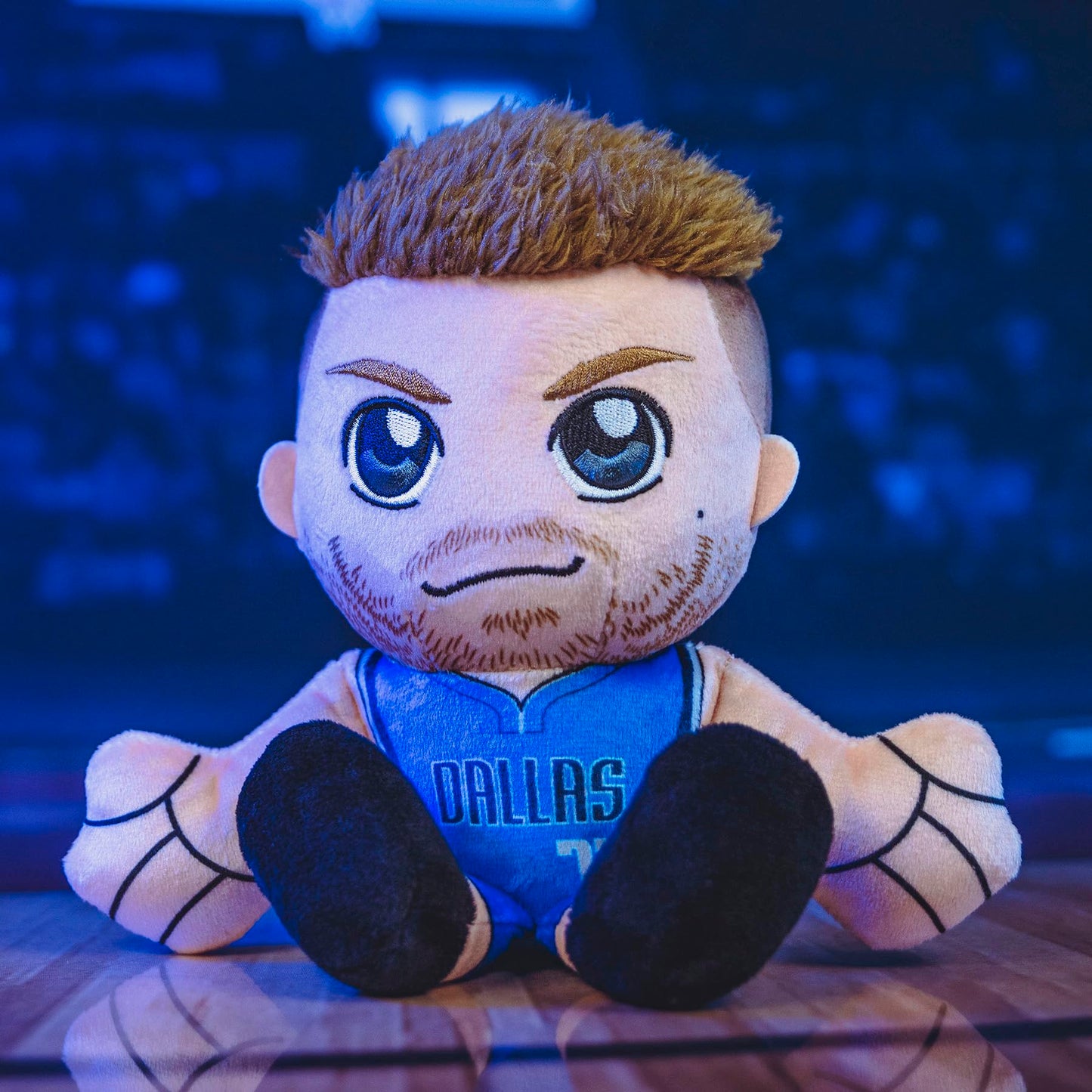 Bleacher Creatures Luka Doncic 8" Plush Doll - Soft Chibi NBA Figure, Dallas Mavericks, Model K8-NBP-MAV-LDO